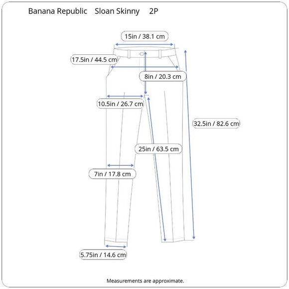 Banana Republic Dark Olive Green Sloan Pant Mid Rise Career Trousers 2 Petite 2P - Picture 15 of 16